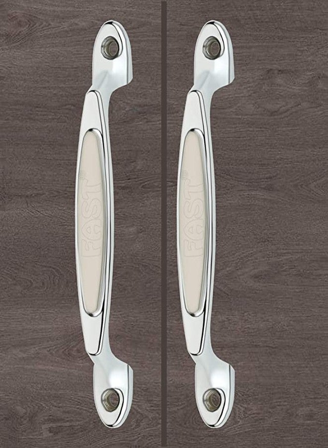 فاست مقبض سحب أمامي مطلي بالكروم من نوع FAST CP15A للأبواب والنوافذ (4 بوصة، 6 قطع) - Image 5